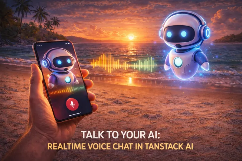 Talk to Your AI: Realtime Voice Chat in TanStack AI